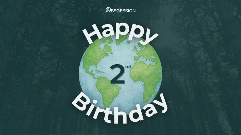 It’s OBSGESSION’s birthday! Two years into supporting biodiversity through Earth Observation
