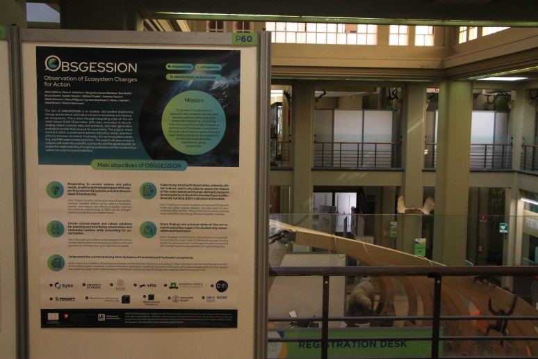OBSGESSION Presented a Poster at the  European Congress for Conservation Biology (ECCB2024)