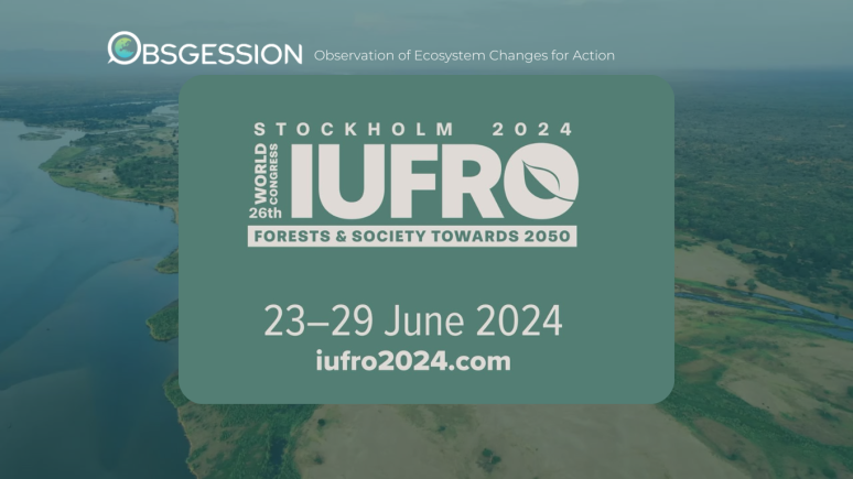 OBSGESSION at the IUFRO 2024 in Stockholm