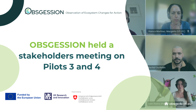 OBSGESSION held a stakeholders meeting discussing recent pilot 3 and 4 results