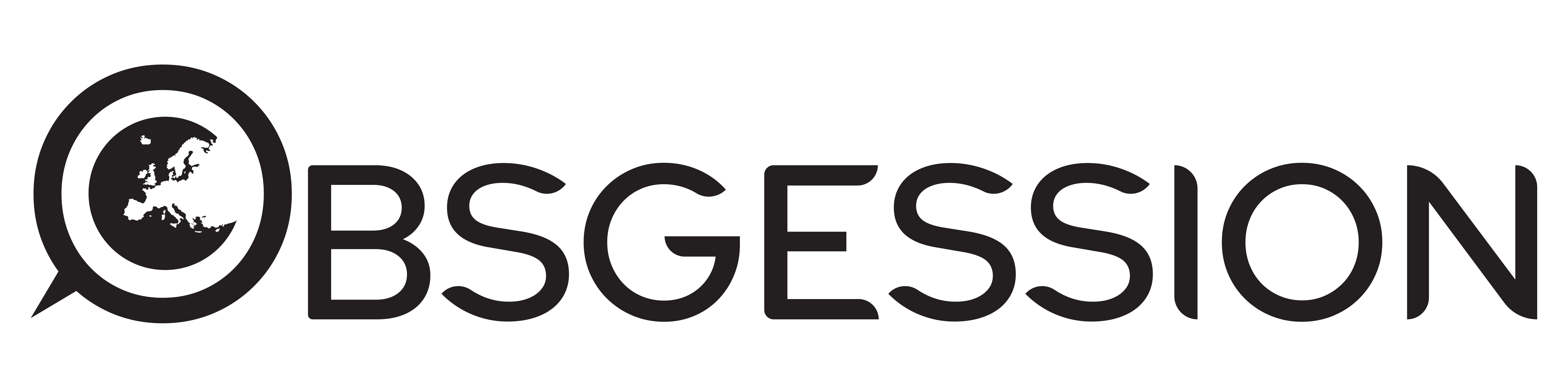 OBSGESSION Logo Monochrome logo