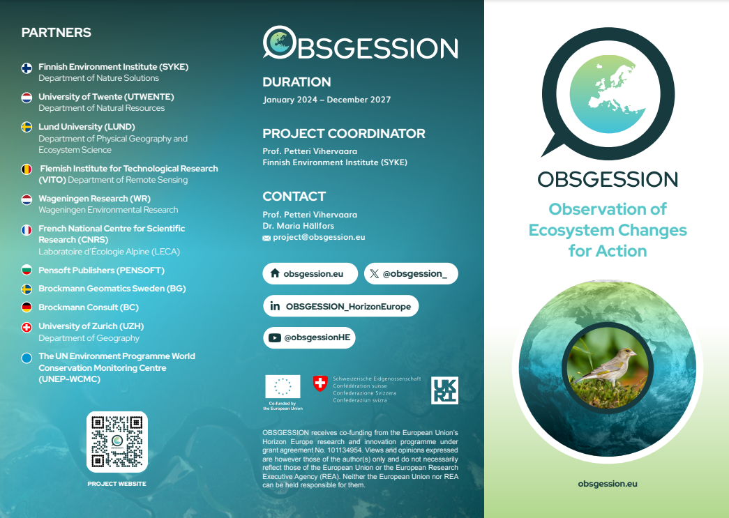 OBSGESSION Brochure promotional material