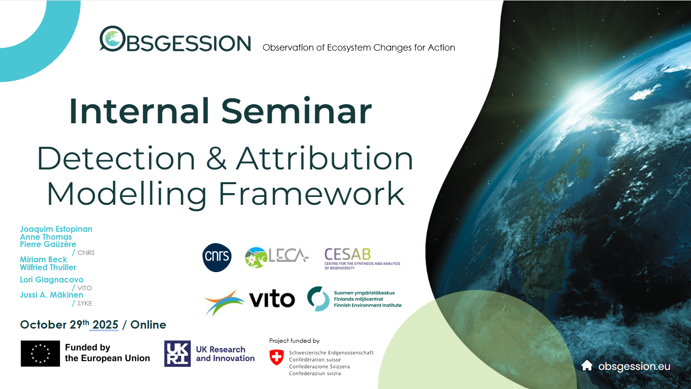 Detection & Attribution Modelling Framework Seminar B presentation